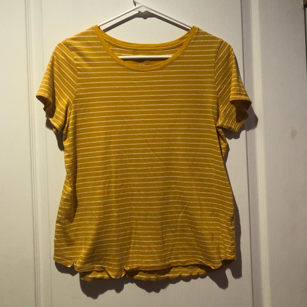 basic striped tee